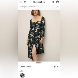 Reformation Ledell Dress size 2